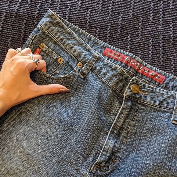 Y2K Mudd Jeans High Rise Bootcut Sz 11 NWOT - Picture 6 of 13